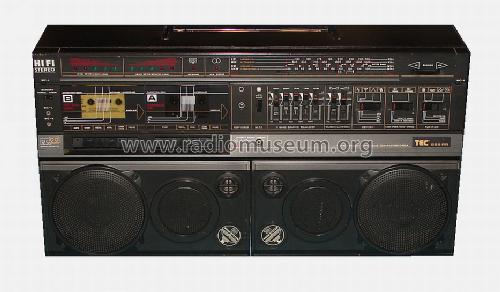 4 Band-Stereo-Doppelcassetten-Radiorecorder 866-RR/06-001; TEC Dieter Beer; (ID = 1175712) Radio