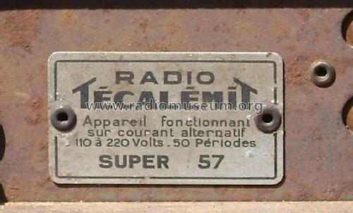 Super 57; Técalémit Radio; (ID = 1720190) Radio