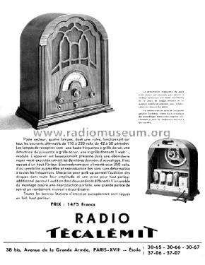 T41; Técalémit Radio; (ID = 1714568) Radio