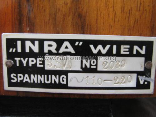 Inra 3SW ; Technica; Wien: (ID = 134100) Radio