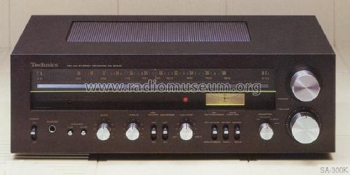 AM/FM Stereo Receiver SA-300K; Technics brand (ID = 1652095) Radio