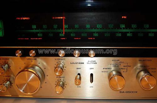 CD-4 FM/AM 4 Channel/2 Channel Receiver SA-8500X; Technics brand (ID = 1557126) Radio