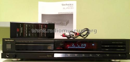 Compact Disc Player SL-P230; Technics brand (ID = 2491442) R-Player