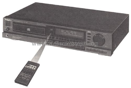 Compact Disc Player SL-P333; Technics brand (ID = 2039704) Ton-Bild