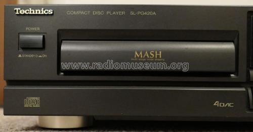 Compact Disc Player SL-PG420A; Technics brand (ID = 2057715) Ton-Bild