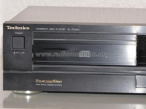 Compact Disc Player SL-PJ26A; Technics brand (ID = 1044506) R-Player