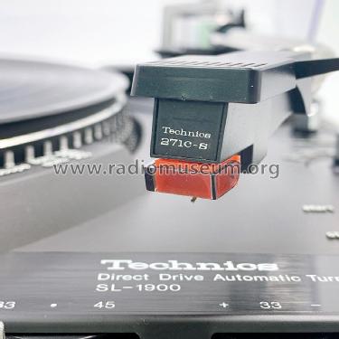 Direct-Drive Automatic Turntable SL-1900; Technics brand (ID = 2815875) R-Player