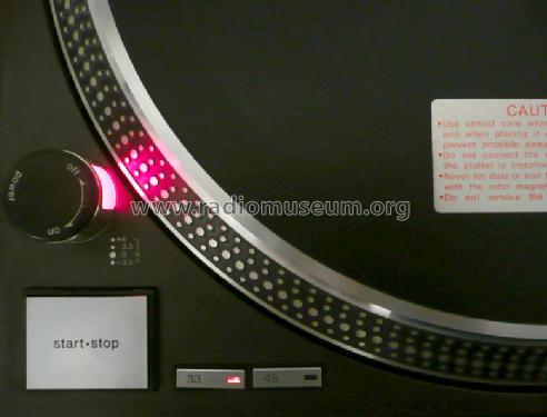 Direct Drive Turntable System SL-1210Mk2; Technics brand (ID = 406665) R-Player