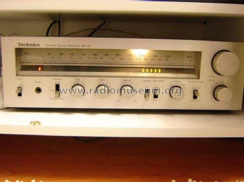 FM/AM Stereo Receiver SA-101; Technics brand (ID = 999329) Radio