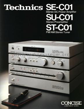 FM/AM Stereo Tuner ST-C01; Technics brand (ID = 2087763) Radio