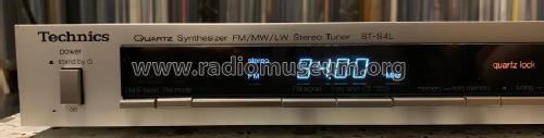 FM/MW/LW Stereo Tuner ST-S4L; Technics brand (ID = 2439901) Radio