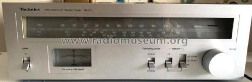 FM/MW/LW Stereo Tuner ST-Z1L; Technics brand (ID = 2421965) Radio