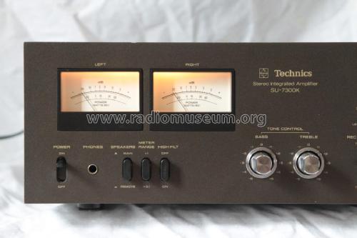 Integrated Stereo Amplifier SU-7300 ; Technics brand (ID = 2030904) Ampl/Mixer