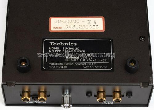 MC Pre-Preamplifier SU-300MC; Technics brand (ID = 2490050) Ampl/Mixer