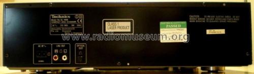 Multi Compact Disc Player SL-PD6; Technics brand (ID = 2091876) Reg-Riprod