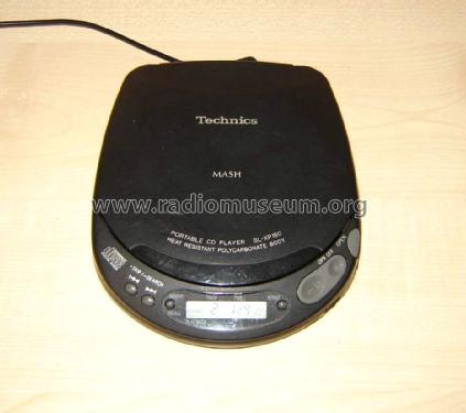 Portable CD Player SL-XP160; Technics brand (ID = 1173317) R-Player