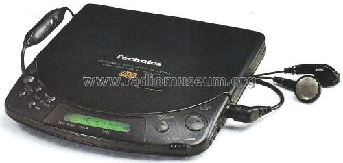 Portable CD Player SL-XP700; Technics brand (ID = 2017606) Sonido-V