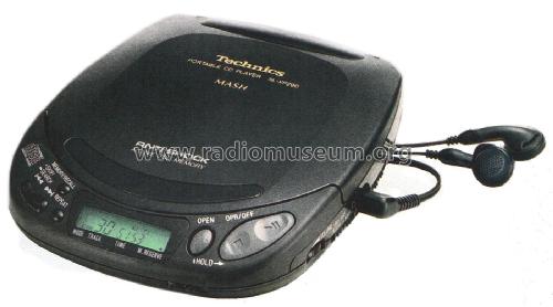 Portable CD Player SL-XP 290; Technics brand (ID = 2046849) Enrég.-R