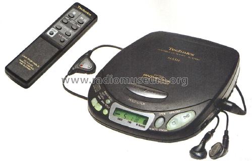 Portable CD Player SL-XP 490; Technics brand (ID = 2046848) R-Player