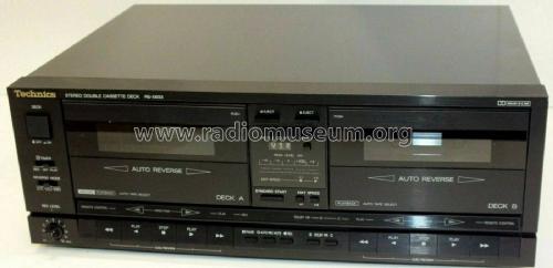 Stereo Double Cassette Deck RS-X933; Technics brand (ID = 2492030) R-Player