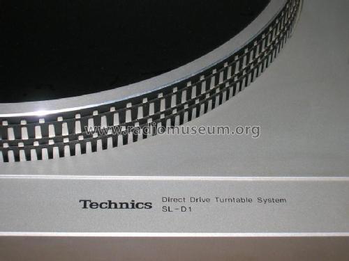 Direct Drive Turntable System SL-D1; Technics brand (ID = 2008926) R-Player