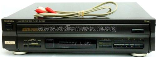 Multi Compact Disc Player SL-PD807; Technics brand (ID = 2424036) R-Player
