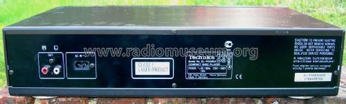 Compact Disc Player SL-PG580A; Technics brand (ID = 667808) Reg-Riprod