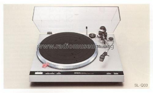 SL-Q33 K-XG; Technics brand (ID = 670569) Ton-Bild