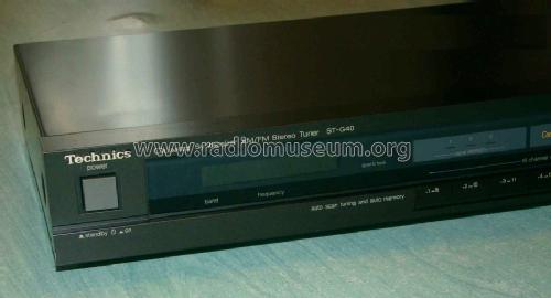 ST-G40; Technics brand (ID = 1174404) Radio