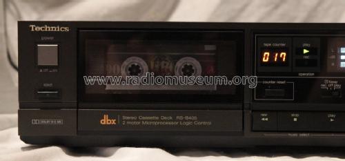 Stereo Cassette Deck RS-B405; Technics brand (ID = 2098559) Enrég.-R