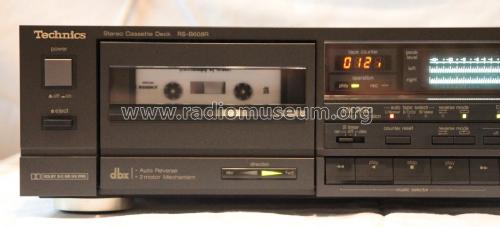 Stereo Cassette Deck RS-B608R; Technics brand (ID = 2116550) Reg-Riprod