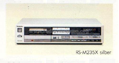 Stereo Cassette Deck RS-M235X; Technics brand (ID = 659905) Reg-Riprod