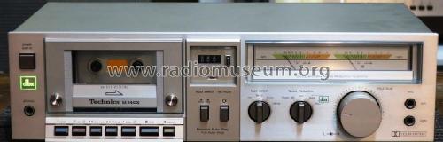 Stereo Cassette Deck RS-M240X R-Player Technics brand | Radiomuseum