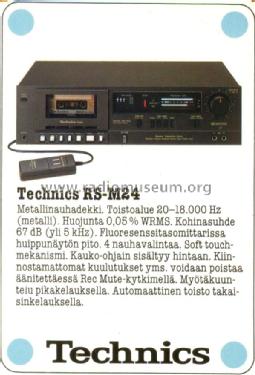 Stereo Cassette Deck RS-M24; Technics brand (ID = 1407893) R-Player