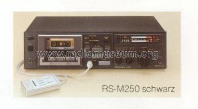 Stereo Cassette Deck RS-M250; Technics brand (ID = 659880) Enrég.-R