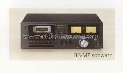Stereo Cassette Deck RS-M7; Technics brand (ID = 659889) Sonido-V