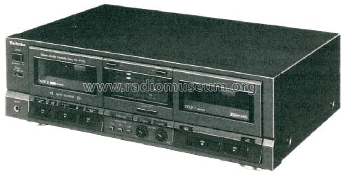 Stereo Double Cassette Deck RS-TR165; Technics brand (ID = 1307016) Ton-Bild