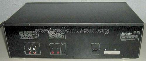 Stereo Double Cassette Deck RS-TR165; Technics brand (ID = 1406482) Ton-Bild