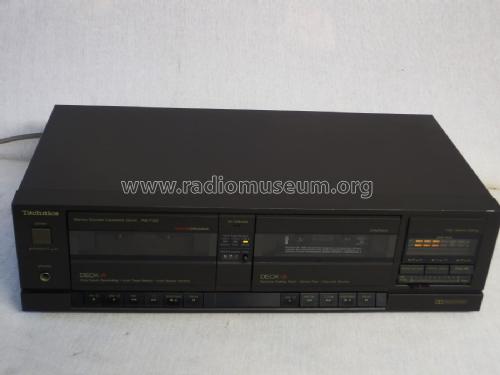 Stereo Double Cassette Deck RS-T130; Technics brand (ID = 1908047) R-Player