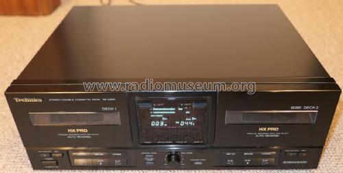 Stereo Double Cassette Deck RS-X902; Technics brand (ID = 2059371) Reg-Riprod
