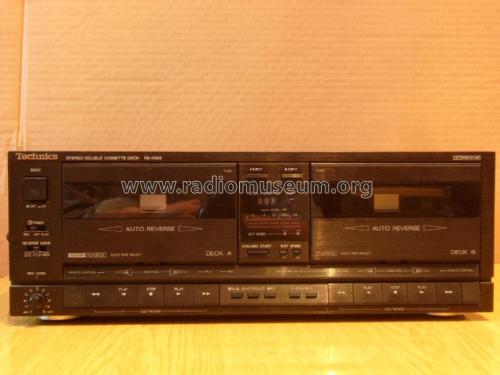 Stereo Double Cassette Deck RS-X933; Technics brand (ID = 2711608) R-Player