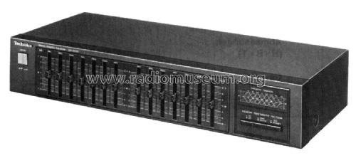 Stereo Graphic Equalizer SH-8028; Technics brand (ID = 1859782) Ampl/Mixer