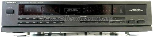 Stereo Graphic Equalizer SH-GE70; Technics brand (ID = 2492317) Ampl/Mixer