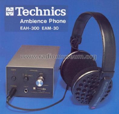 Stereo Headphones EAH-300; Technics brand (ID = 670604) Speaker-P