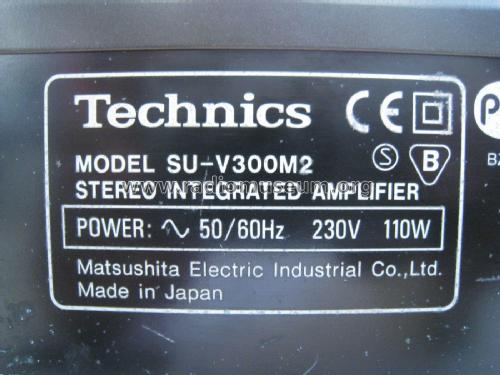 Stereo Integrated Amplifier SU-V300M2; Technics brand (ID = 2124332) Ampl/Mixer