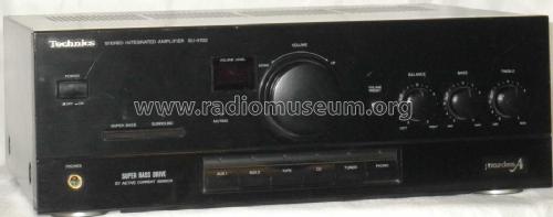 Stereo Integrated Amplifier SU-X102; Technics brand (ID = 2734720) Ampl/Mixer