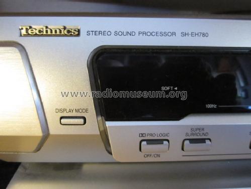 Stereo Sound Processor SH-EH780; Technics brand (ID = 1544067) Ampl/Mixer
