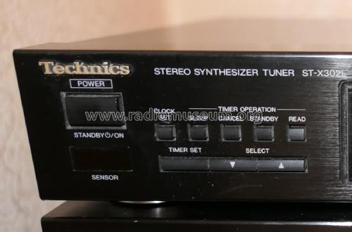 Stereo Synthesizer Tuner ST-X302L; Technics brand (ID = 2057645) Radio