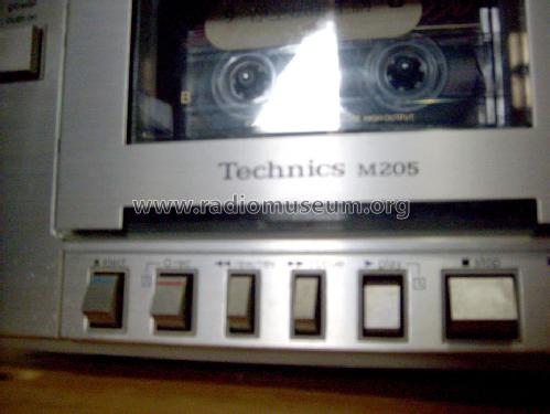 Tape-Deck RS-M205; Technics brand (ID = 1195370) R-Player