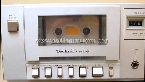 Tape-Deck RS-M205; Technics brand (ID = 1396231) R-Player